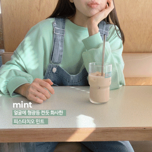 [5color] mini_M 감쪽같은 수유 맨투맨
